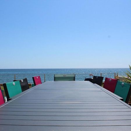 Bord de mer, pieds dans l'eau, vue panoramique Villa San-Nicolao Eksteriør billede