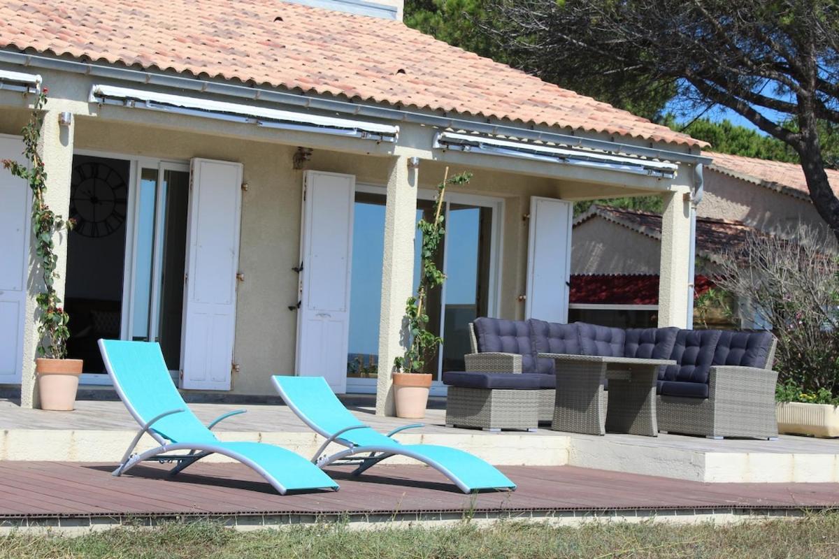 Bord de mer, pieds dans l'eau, vue panoramique Villa San-Nicolao Eksteriør billede