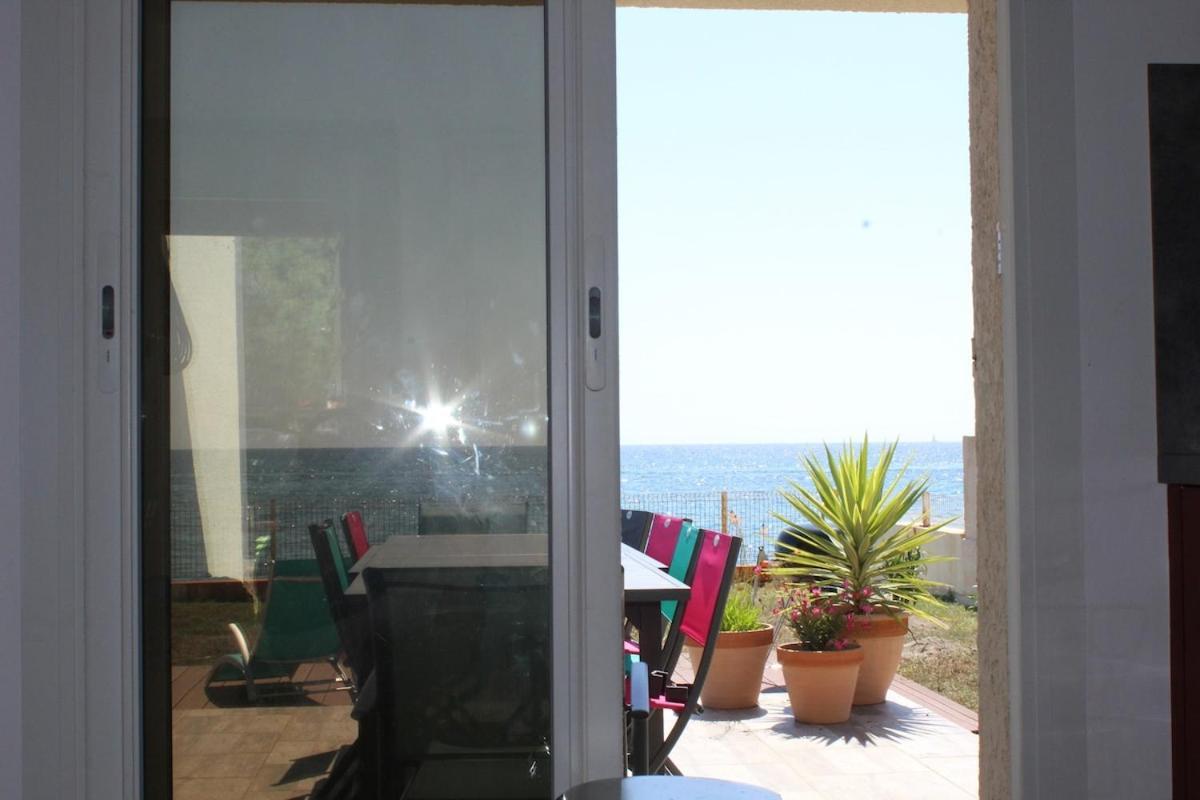 Bord de mer, pieds dans l'eau, vue panoramique Villa San-Nicolao Eksteriør billede