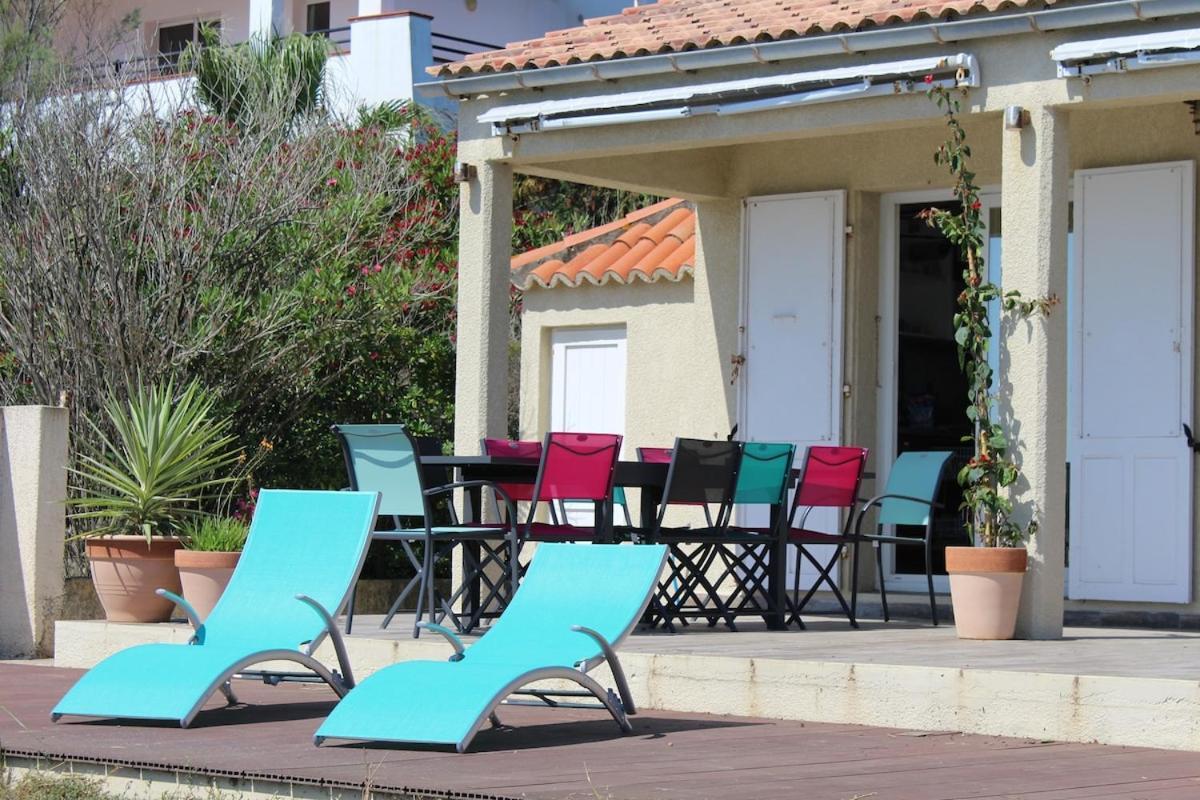 Bord de mer, pieds dans l'eau, vue panoramique Villa San-Nicolao Eksteriør billede