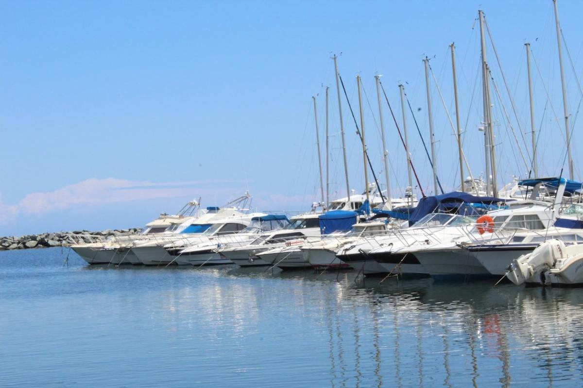 Bord de mer, pieds dans l'eau, vue panoramique Villa San-Nicolao Eksteriør billede