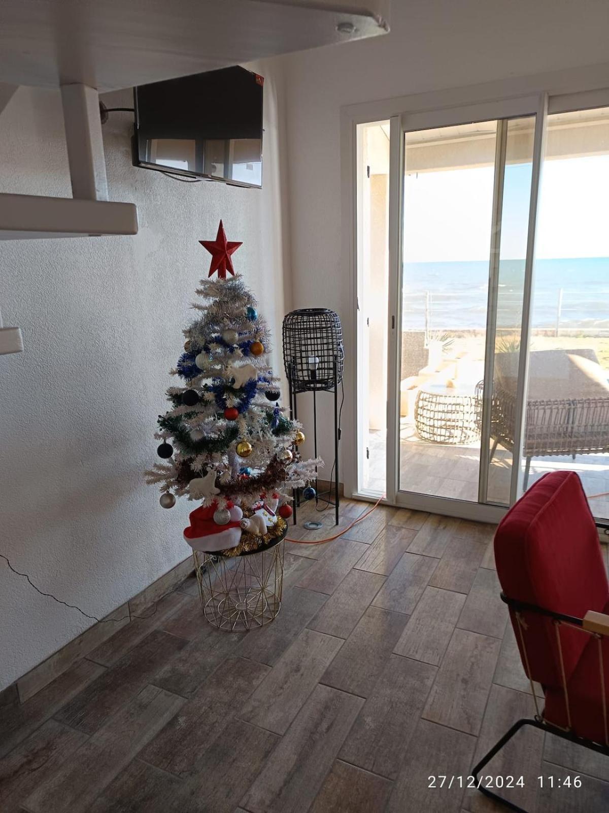 Bord de mer, pieds dans l'eau, vue panoramique Villa San-Nicolao Eksteriør billede